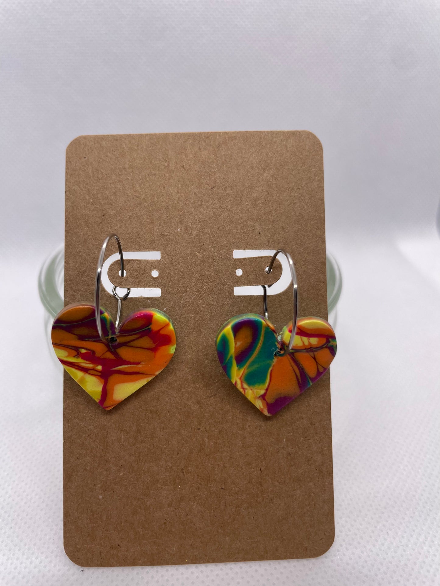 Heart Hoops - multicolour