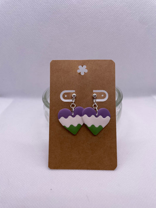 PRIDE EARRINGS - custom